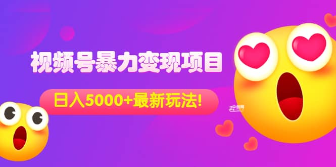 外面收费699的视频号暴力变现项目，日入5000 ，简单易操作当天见效果-启创网